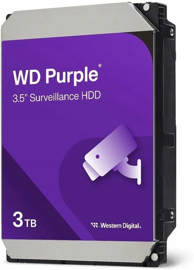 Жёсткий диск Western Digital 3.5" 3 ТБ (WD34PURZ)