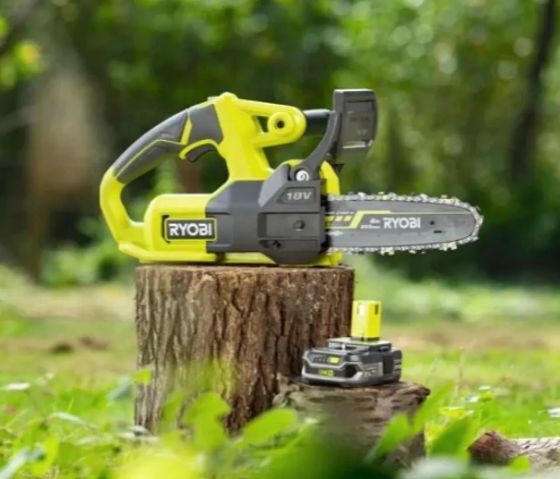 Компактная цепная пила RYOBI RY18CS20A-125 с АКБ и ЗУ