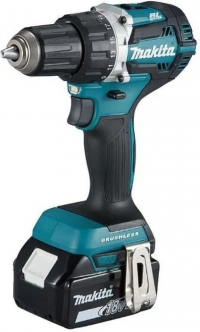 Аккумуляторная дрель-шуруповёрт Makita DDF484RFJ 18 В, 2×3,0 А·ч АКБ, ЗУ, кейс Makpac