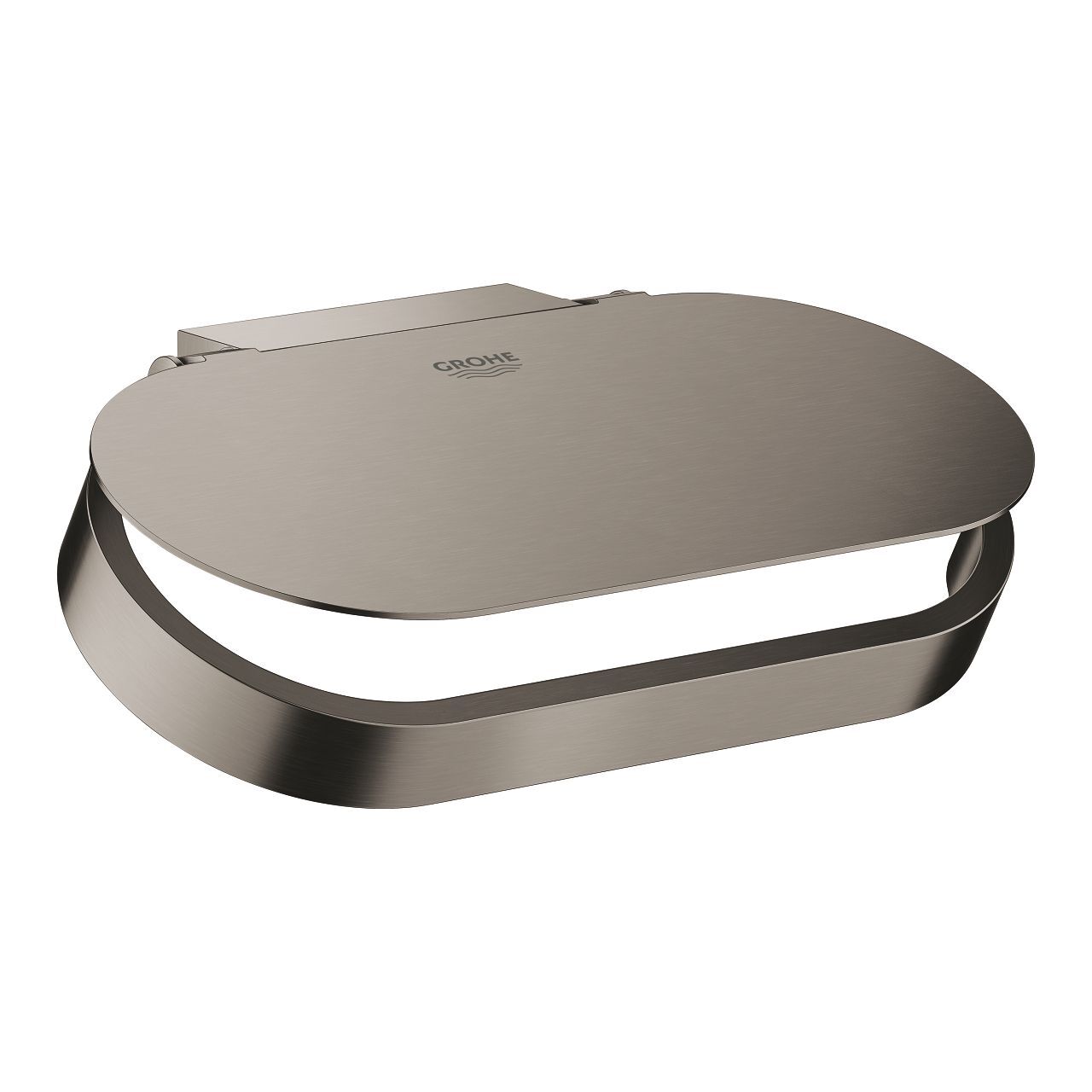 Держатель для бумаги Grohe brushed hard graphite, Selection 41069AL0