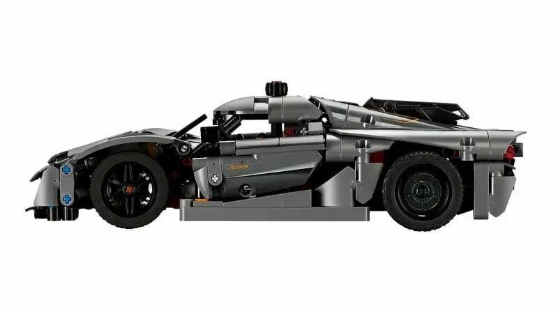 LEGO Technic 42173 Серый гиперкар Koenigsegg Jesko Absolut