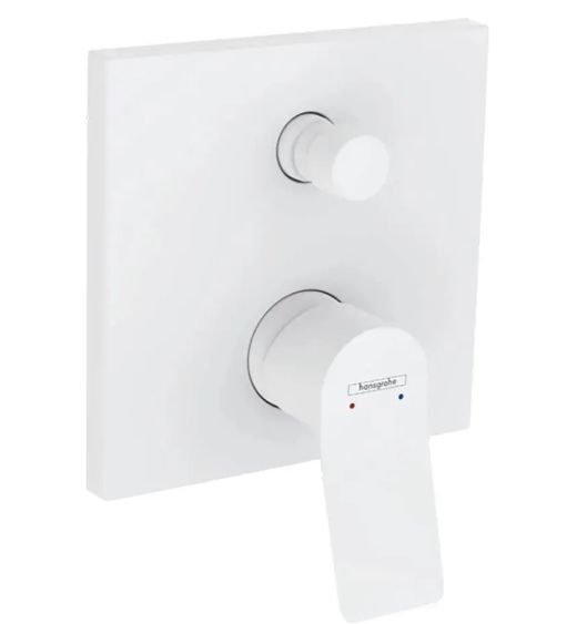 Смеситель для ванны Hansgrohe Vivenis белый матовый 75415700