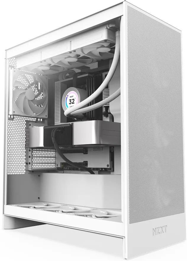 Корпус Nzxt H7 Flow 2024 Miditower White (CMH72FW01)