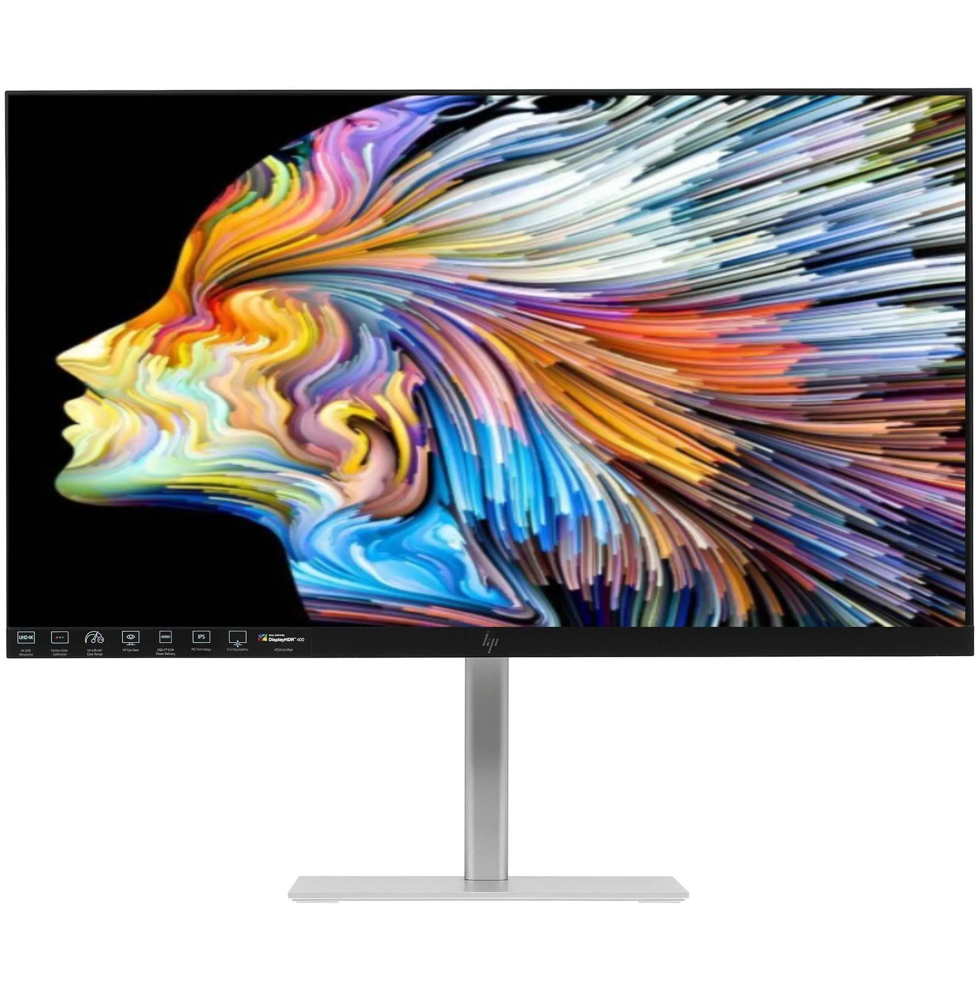 28" Монитор HP U28, 3840x2160, 60 Гц, IPS, серый