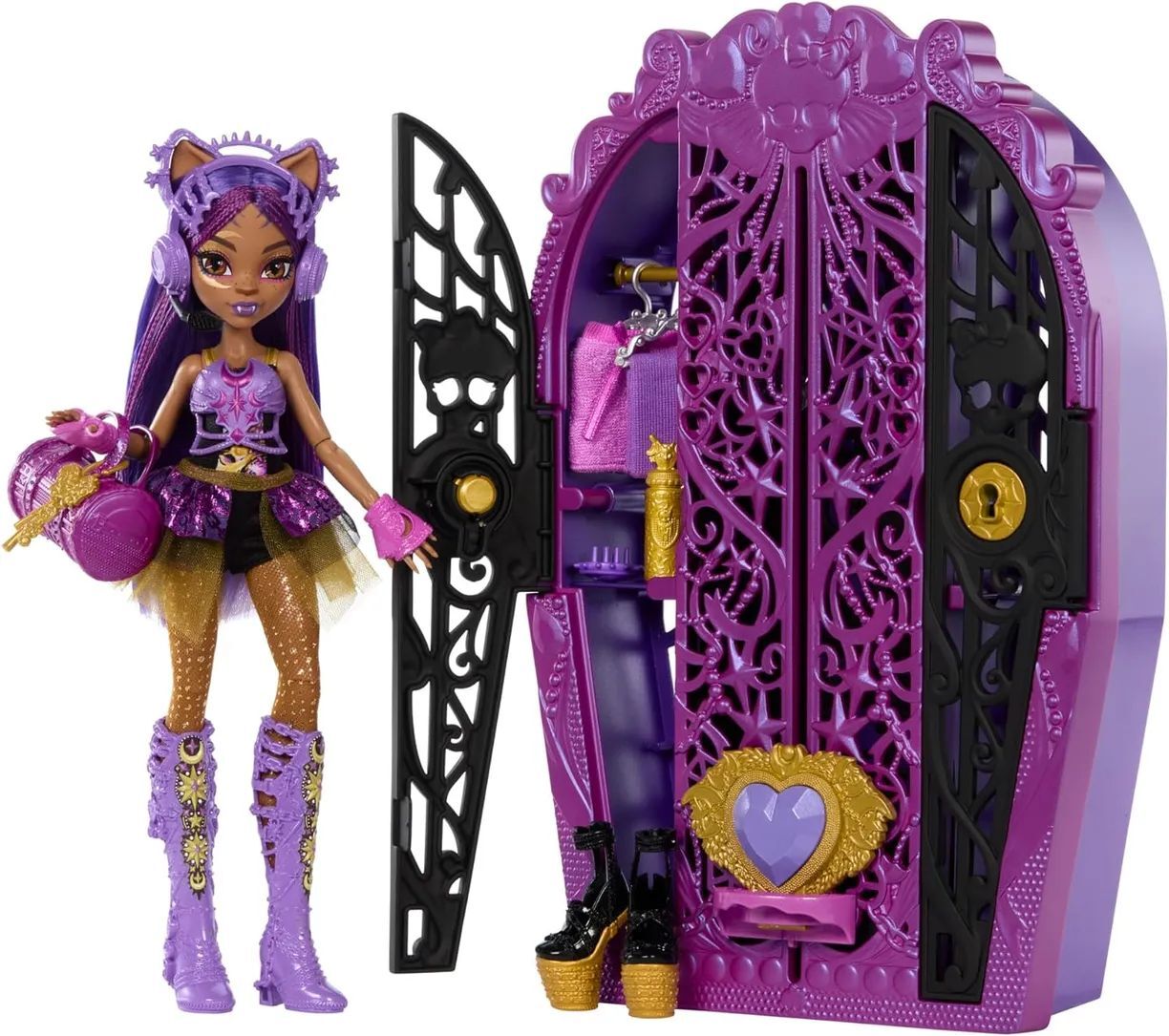 Кукла Mattel Monster High Страшные секреты Клодин Вульф HXH85