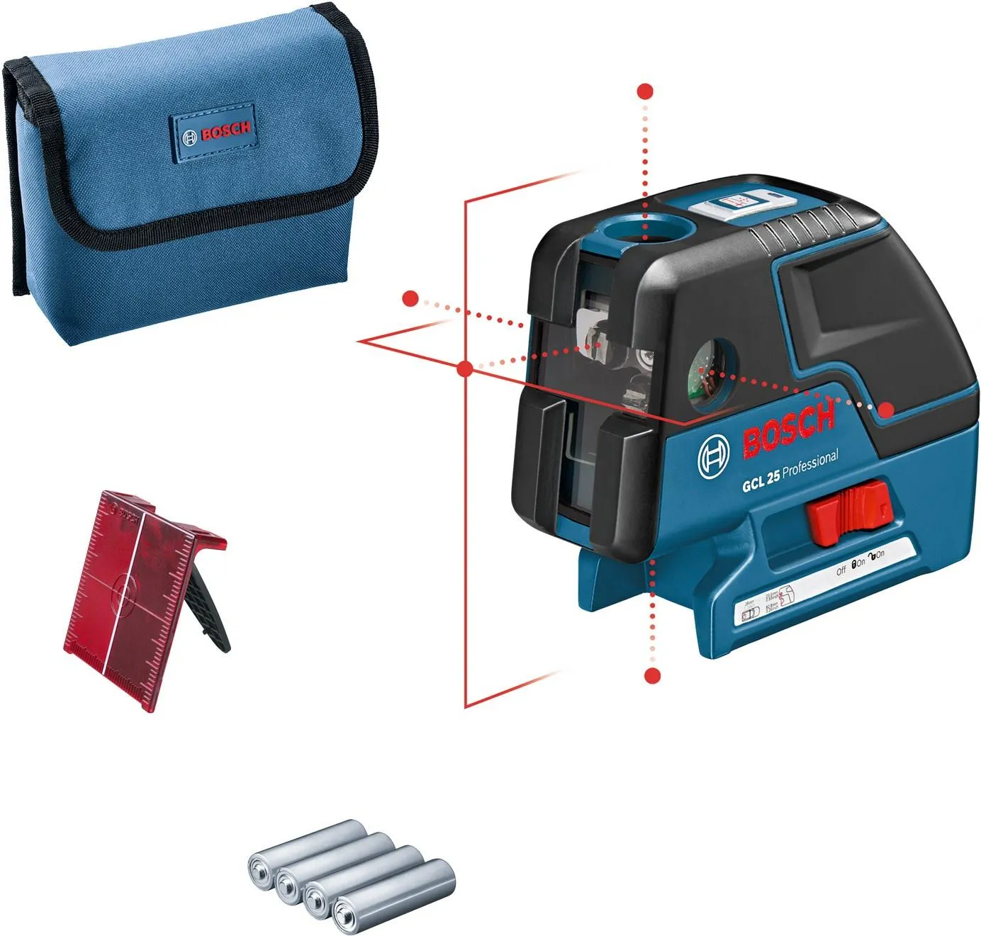 Лазерный нивелир Bosch GCL 25 0601066B00