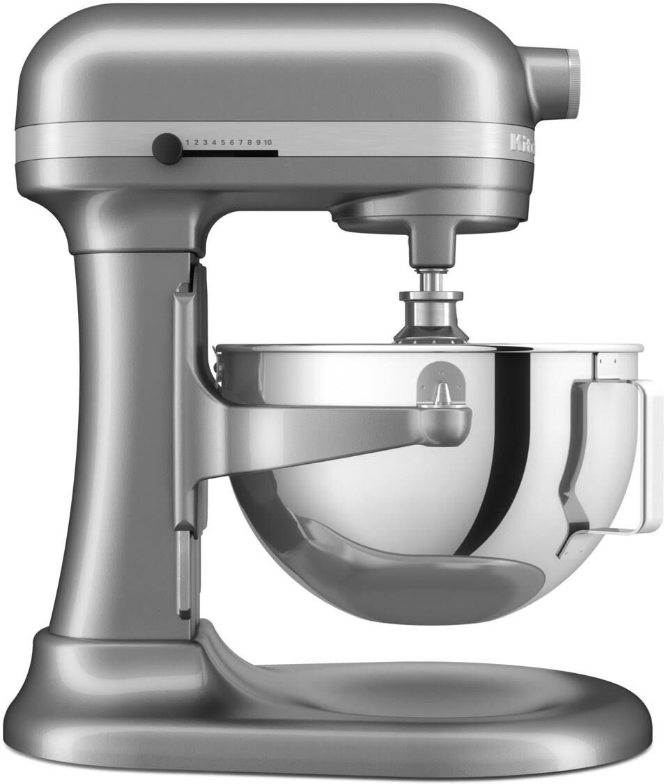 Миксер планетарный KitchenAid Heavy Duty 5KSM55SXXECU, серебристо-серый
