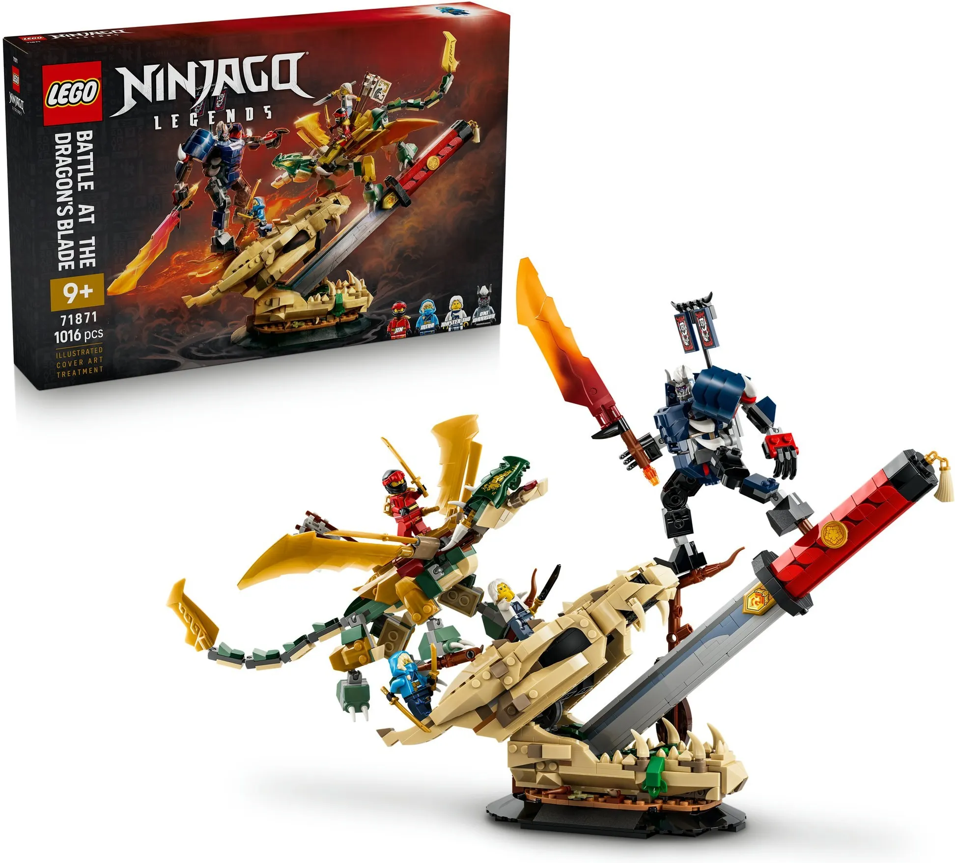 Конструктор LEGO NINJAGO 71871 Битва за Драконье лезвие