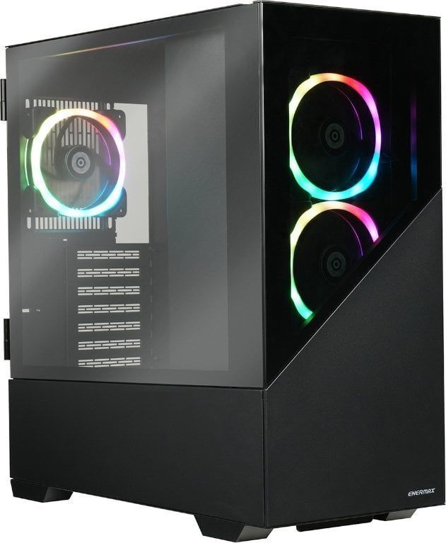 Компьютерный корпус Enermax K8 ARGB черный (ECA-EK8-BB-ARGB)