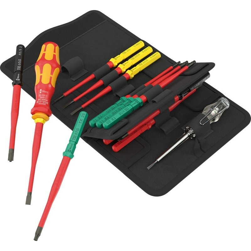 Wera Комплект сменных отверток Kraftform Kompakt Vde16 5006608001