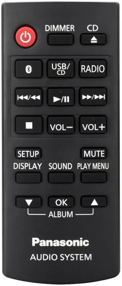 Музыкальный центр Panasonic SC-PM270EG-K черный