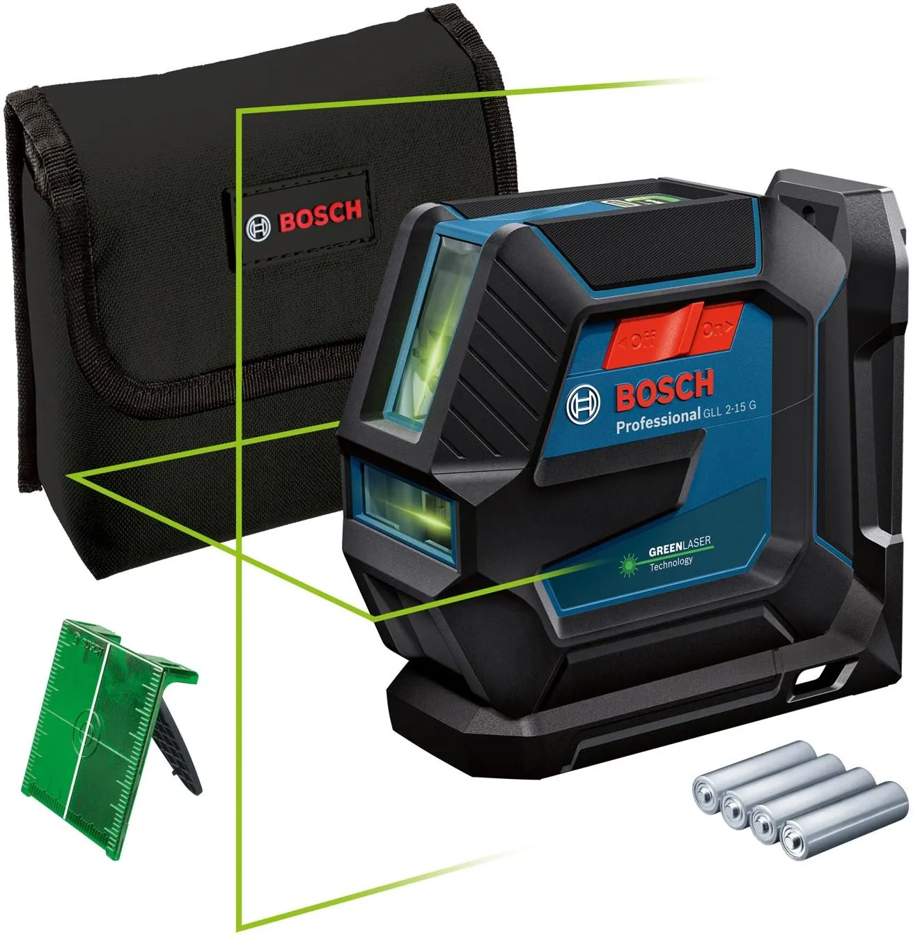 Лазерный нивелир Bosch GLL 2-15 G 0601063W00