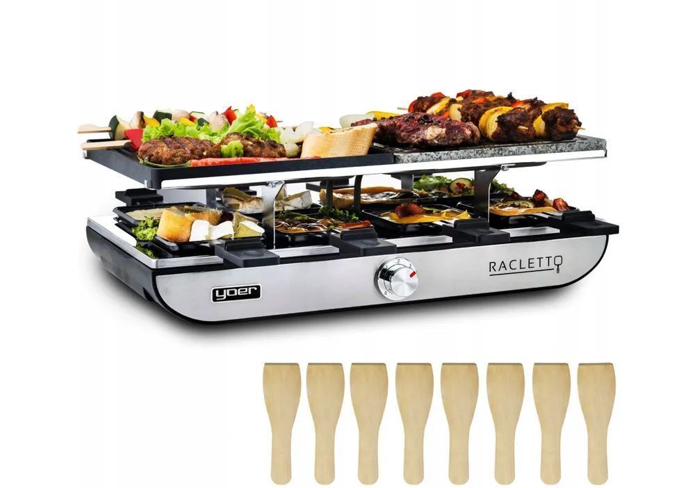 Электрический гриль Raclette YOER ERG04S