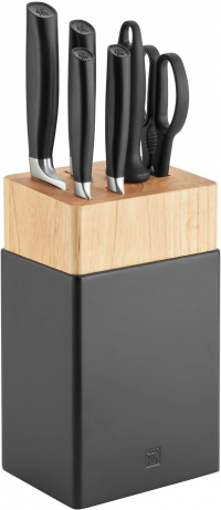Набор 4 ножей Zwilling All Star в блоке, черный