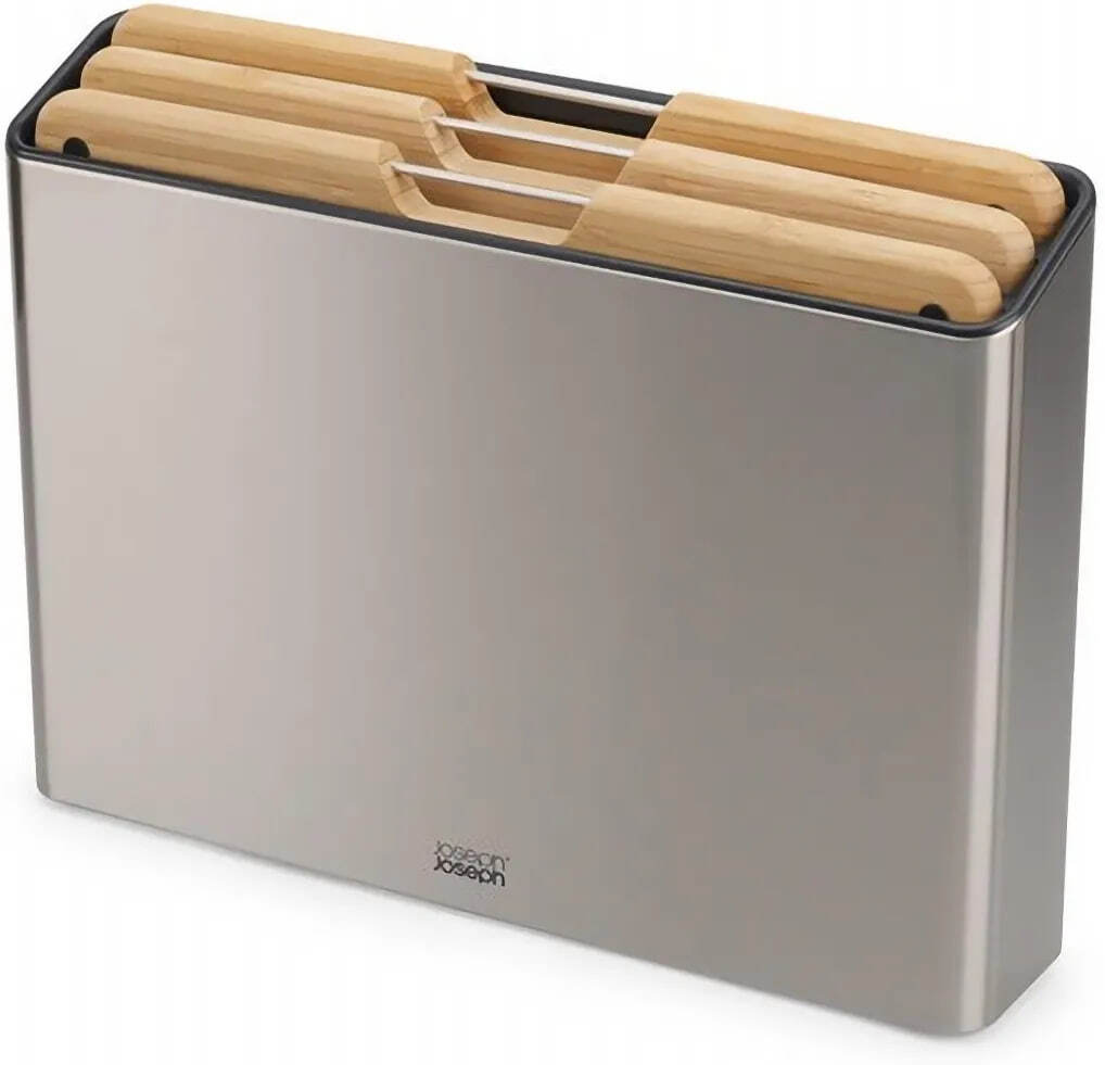 Набор разделочных досок Joseph Joseph Folio Bamboo с подставкой (60229)