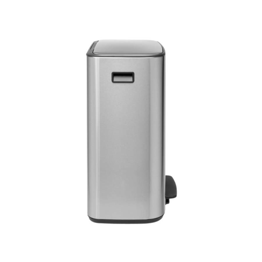 Мусорный бак Bo с педалью (2 x 30 л), Стальной матовый (FPP) Brabantia