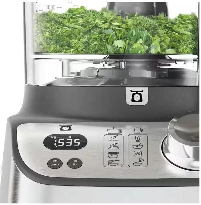 Многофункциональный кухонный комбайн Kenwood MultiPro Express Weigh+ FDM71.450SS стальной