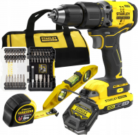 Набор аккумуляторного инструмента Stanley SFMCK101D1S 18 В, 1×2,0 А·ч АКБ, ЗУ