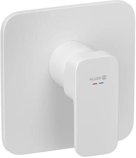 Смеситель для душа Kludi Renon 427555375, матовый белый