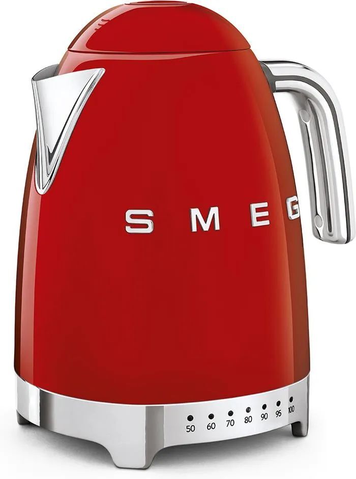 Набор тостер+соковыжималка+чайник SMEG TSF01RDEU + KLF04RDEU