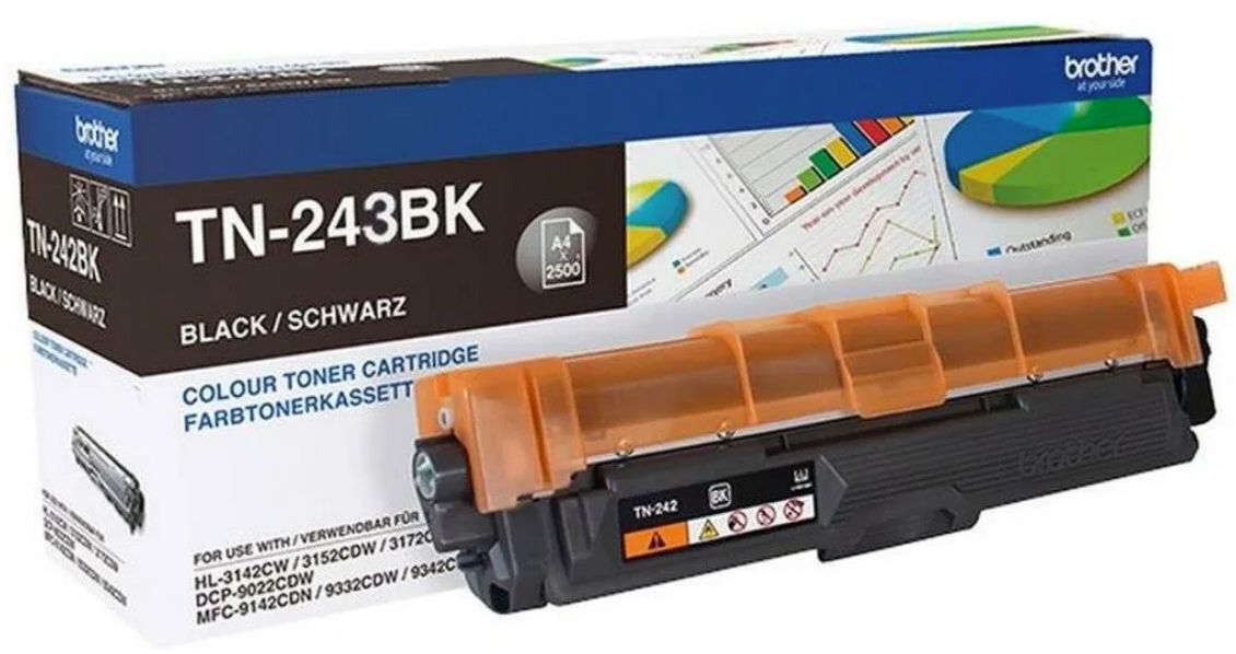 Картридж Brother TN-243BK черный 4шт.