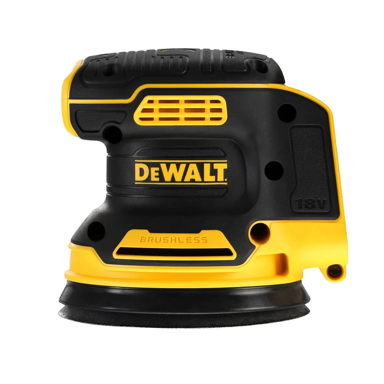 Аккумуляторная эксцентриковая шлифмашина DeWalt (DCW210NT), без АКБ и ЗУ, в кейсе