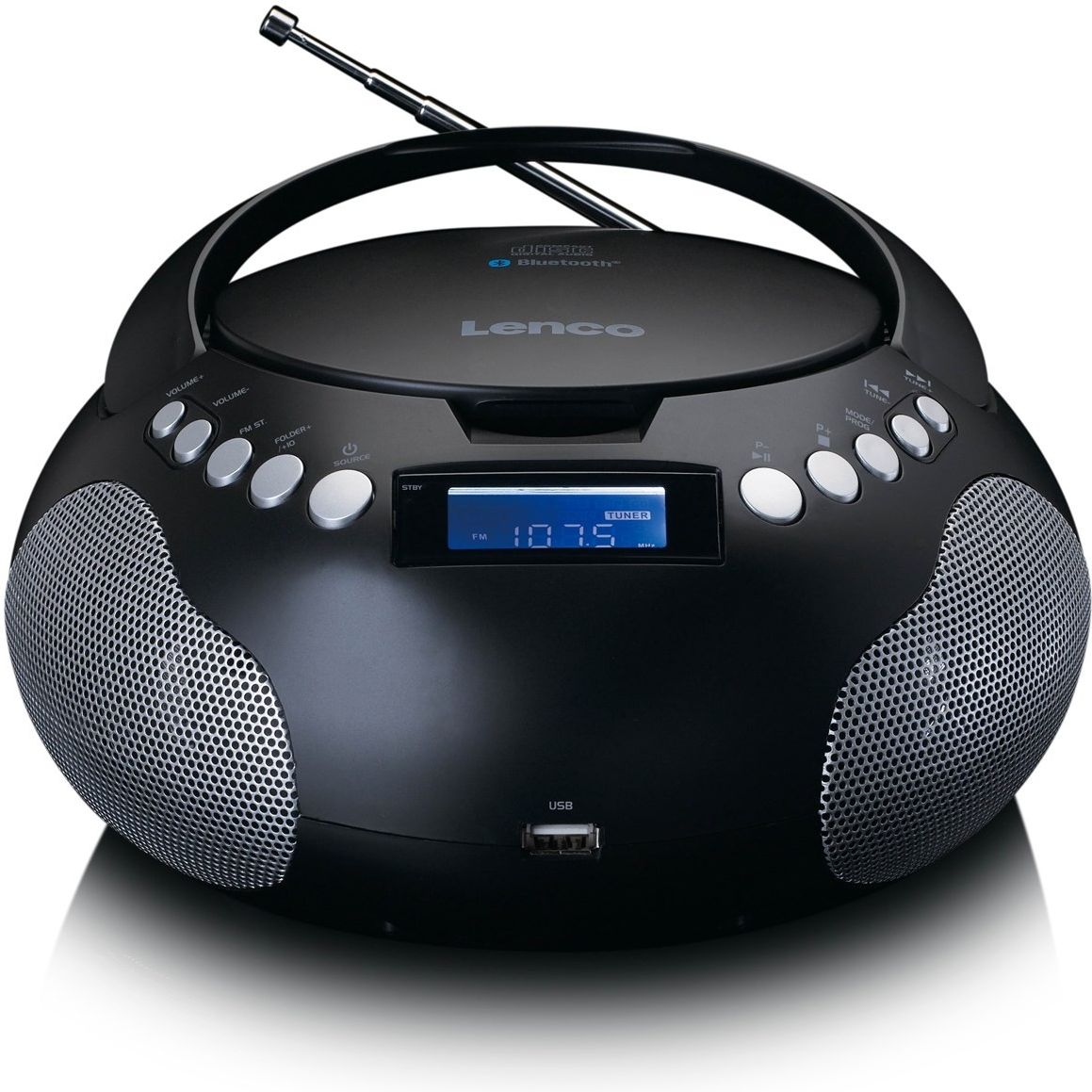CD-проигрыватель с FM-радио и Bluetooth Lenco SCD-331