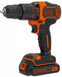 Аккумуляторная ударная дрель Black&Decker BDCHD18-QW