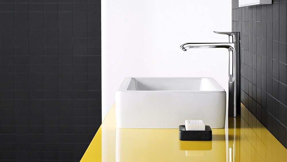 Смеситель для раковины (умывальника) hansgrohe Metris 31082000 хром