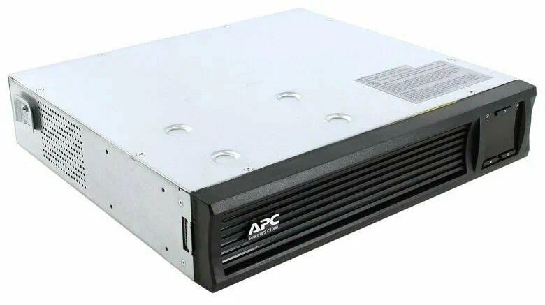 Интерактивный ИБП APC by Schneider Electric Smart-UPS SMC1000I-2U черный