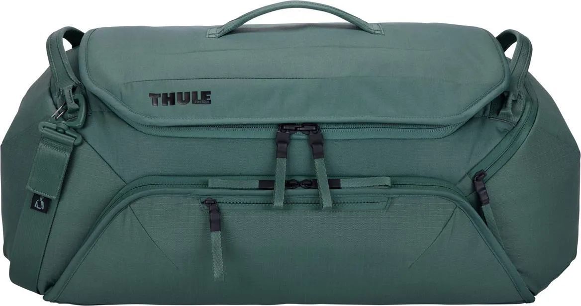 Велосипедная сумка Thule Bike Duffel 55L серо-зеленая