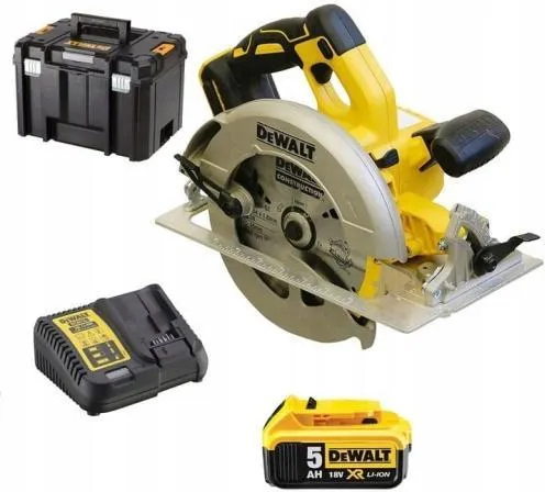 Аккумуляторная дисковая пила DeWalt DCS570P1, с 1 АКБ и ЗУ