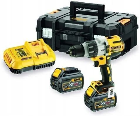 Аккумуляторная дрель DeWalt DCD996T2 18В, 2хАКБ 6 Ач и ЗУ, в кейсе