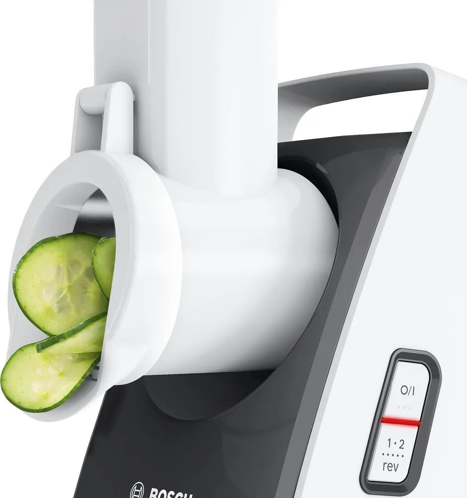 Мясорубка Bosch MFW3X18B, белый/черный