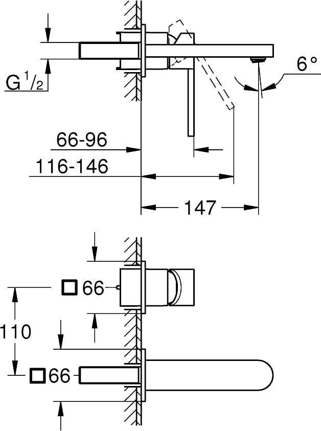 Смеситель Grohe Plus Нержавеющая сталь 29303Dc3