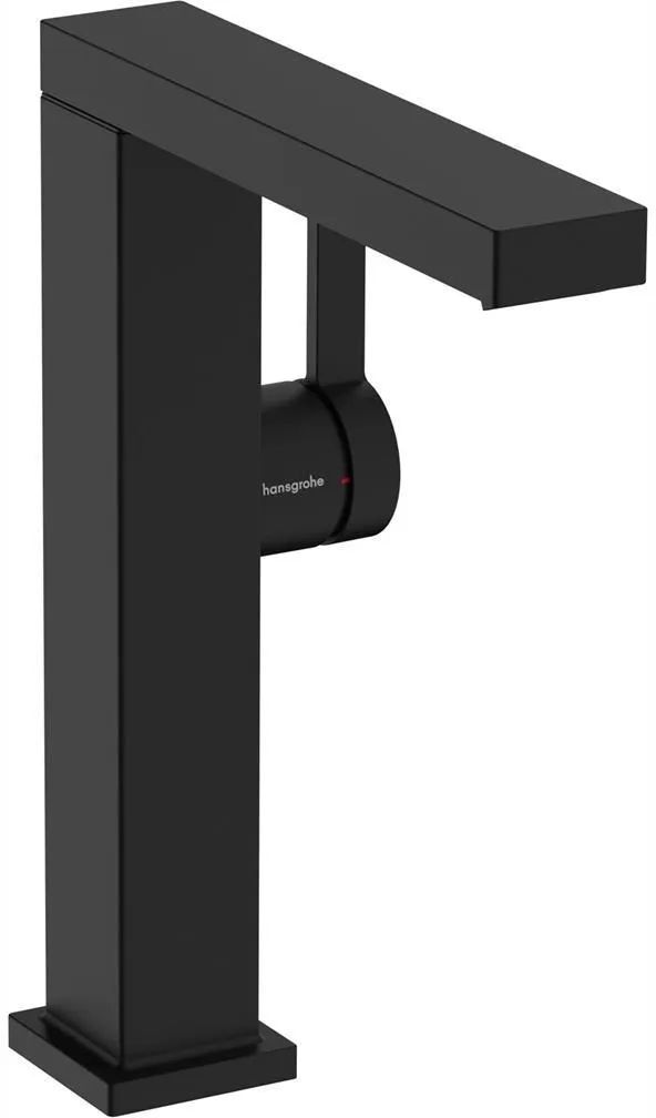 Смеситель для раковины Hansgrohe Tecturis E 73060670 матовый черный