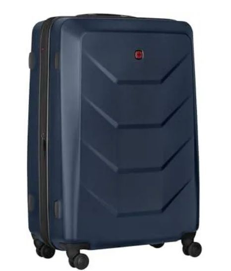 Чемодан Wenger Prymo Large 93107 л синий твёрдый корпус, 4 колеса, TSA-замок