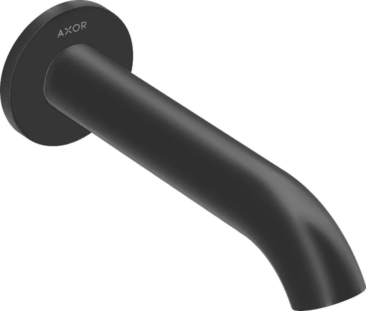 Излив для ванны Hansgrohe Axor Uno Curved 38411670 матовый черный