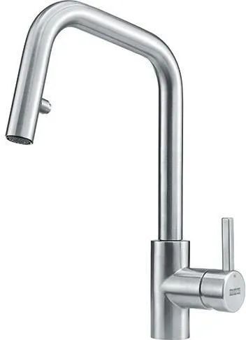 Кухонный кран Franke Eos Neo U pull-out spray 115.0529.207, нержавеющая сталь