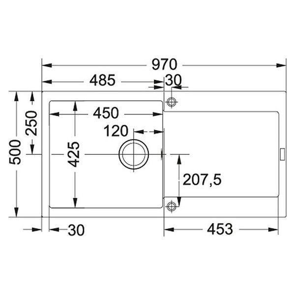 Кухонная раковина Franke Maris MRG 611-97 XL 114.0367.732, капучино