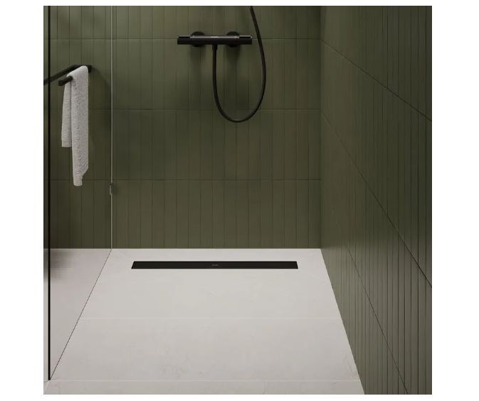 Линейный слив Hansgrohe Raindrain Go 56275670 черный