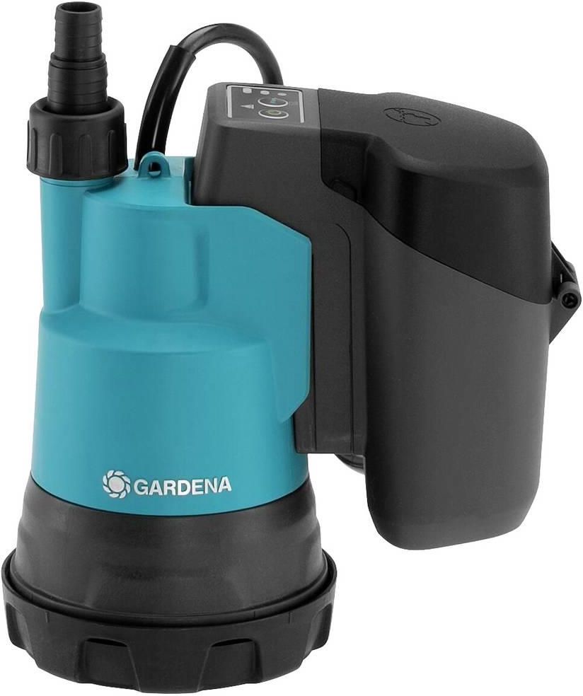 Аккумуляторный погружной насос Gardena 2000/2 P4A 14600-61 18В для чистой воды с АКБ и ЗУ