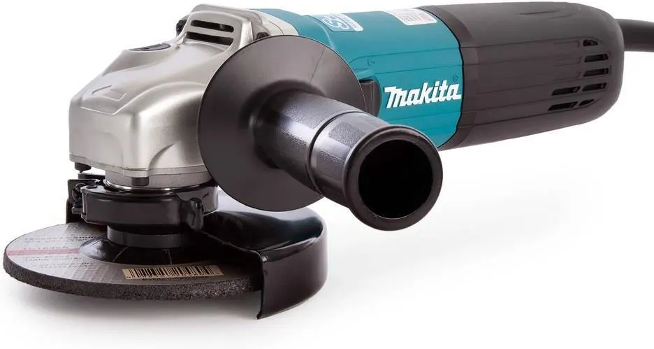 Угловая шлифовальная машина Makita GA5040R 1100 Вт, защитный кожух и боковая рукоятка