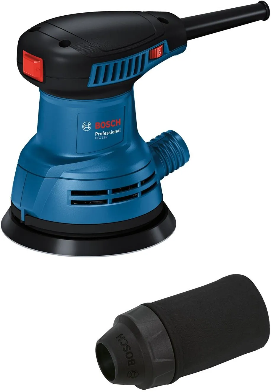 Эксцентриковая шлифовальная машина сетевая Bosch GEX 125 Professional 06013A8020