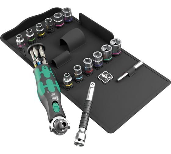 Wera 05004285001 Zyklop 8009 Карманный набор, 4 шт., 27 шт.