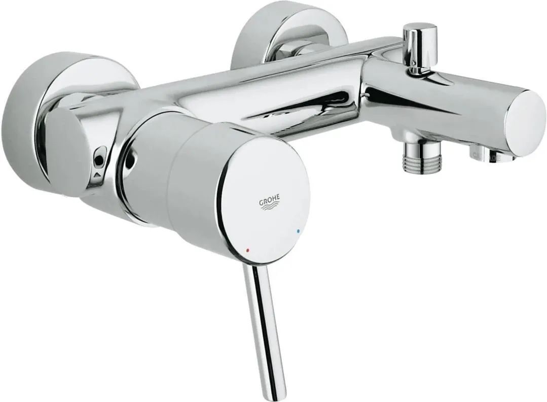 Однорычажный смеситель для ванны и душа Grohe Concetto 32211001