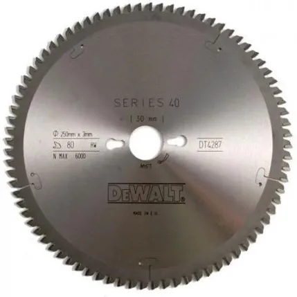 Пильный диск DeWalt DT4287
