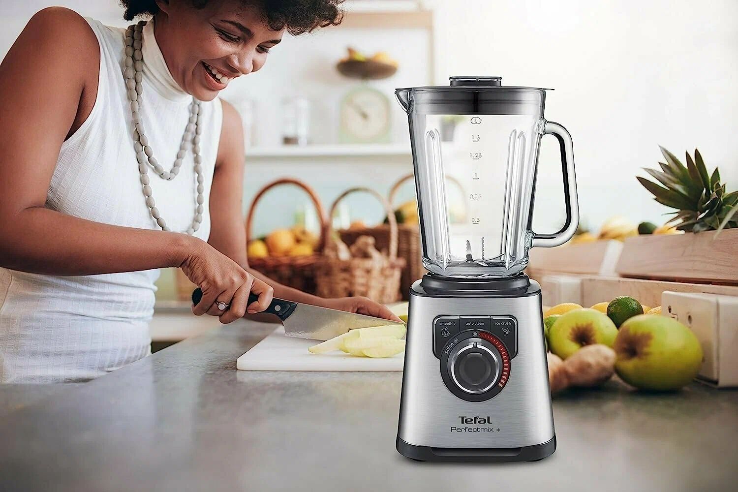 Стационарный блендер Tefal BL 811D38, серебристый