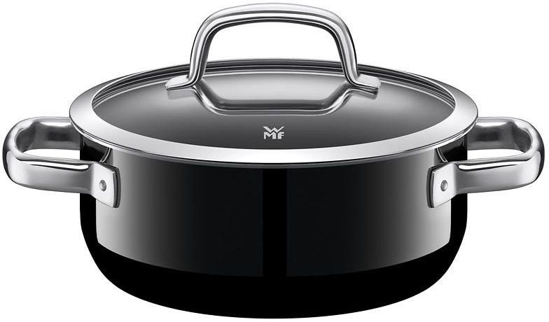 Кастрюля WMF Fusiontec Mineral 20см 2,4л, черная