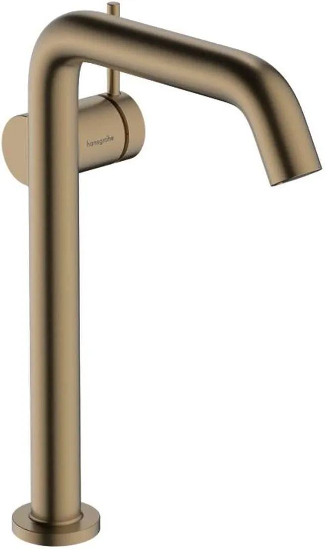 Смеситель для умывальника Hansgrohe Tecturis S 73373140 Матовая бронза